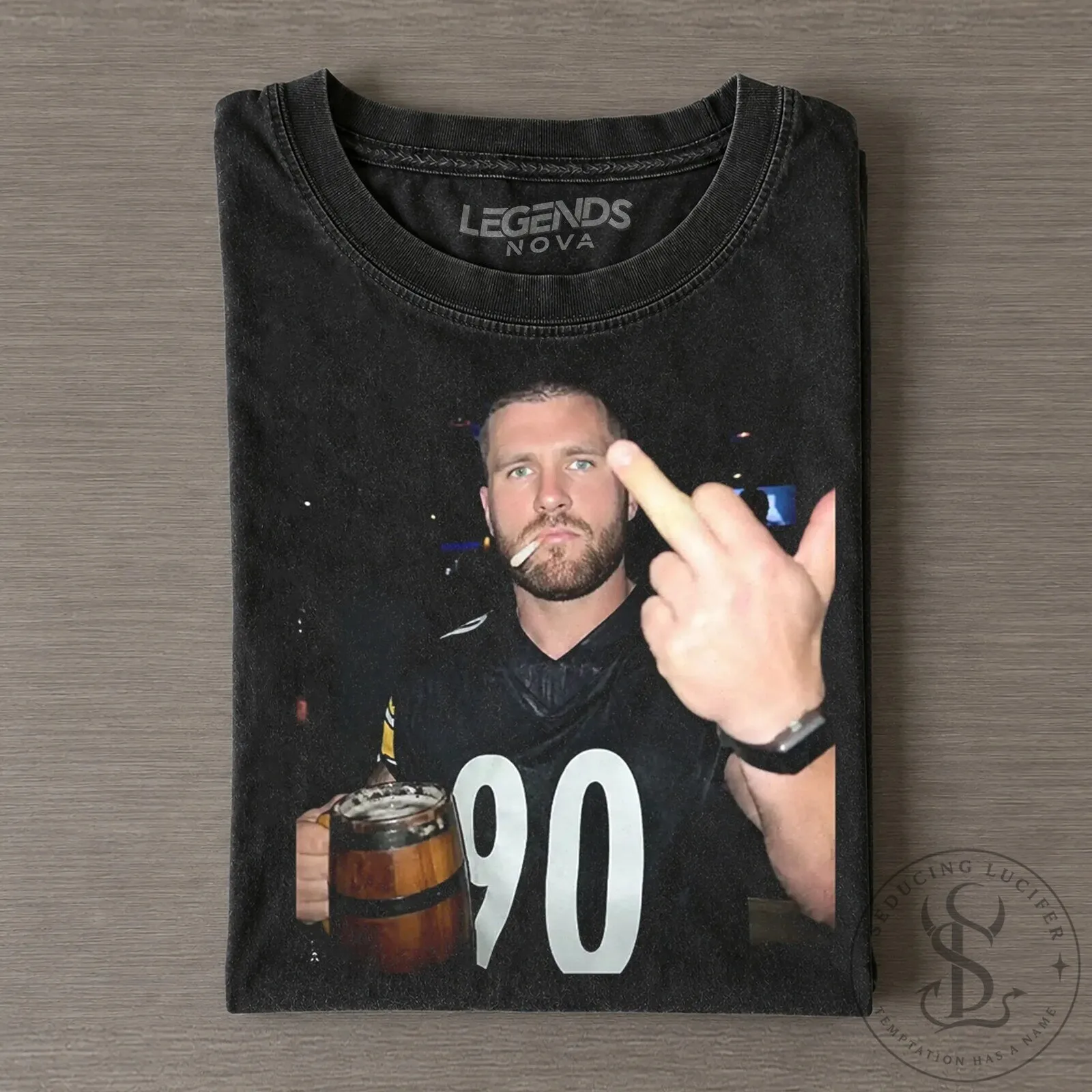 T.J. Watt Football Player Graphic T-Shirt