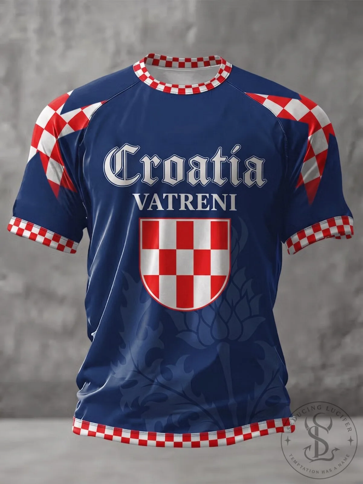 Croatia Vatrene Football Team Fan Jersey
