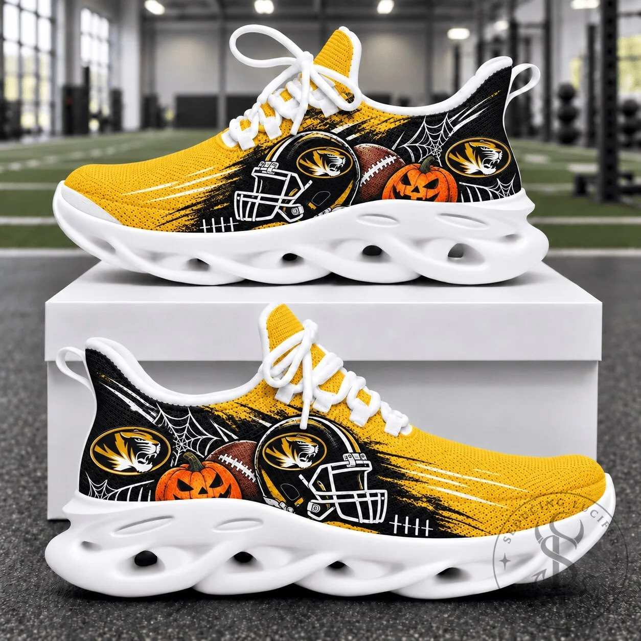 Missouri Tigers Halloween Football Team Sneakers