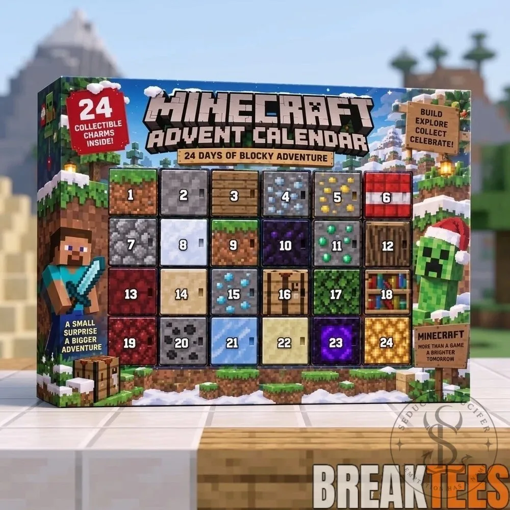 Minecraft Holiday Advent Calendar 24 Days of Blocky Adventure 2D 5 Minecraft Holiday Advent Calendar 24 Days of Blocky Adventure