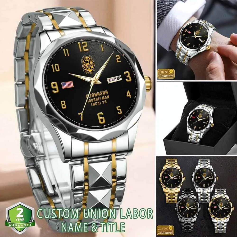 International Union of Painters and Allied Trades One Union Stainless Steel Watch 7 International Union of Painters and Allied Trades One Union Stainless Steel Watch