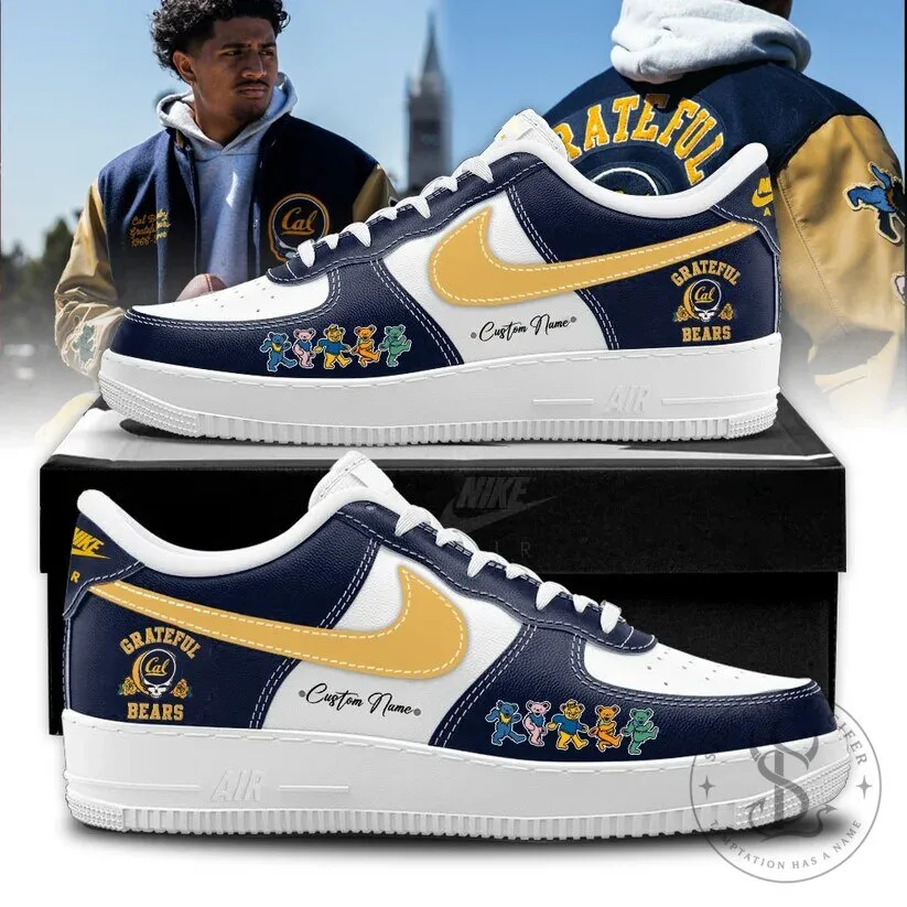 California Golden Bears Grateful Dead Football Team Shoes